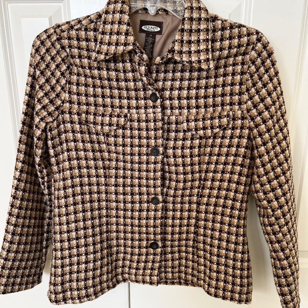 Vintage Old Navy Fully Lined Blazer.  Women Small